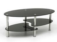 main image for ad Black Glass Coffee Table Free Nationwide Delivery