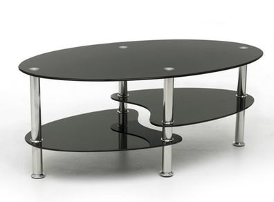 Black Glass Coffee Table Free Nationwide Delivery