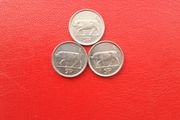 3 Irish 5p 1996/1998/2000