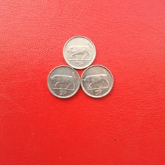 3 Irish 5p 1996/1998/2000