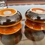 Kilrush Pottery Celtic Salt and Pepper Rare Set Image 5