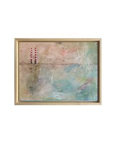 Original Irish art Poolbeg Chimneys Framed