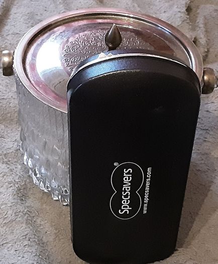 vintage tear drop design ice bucket