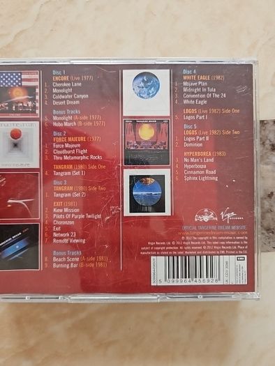 Tangerine Dream 4CD Boxset - The Virgin Years 1977-1983