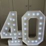 Number 40 birthday decorations Image 2
