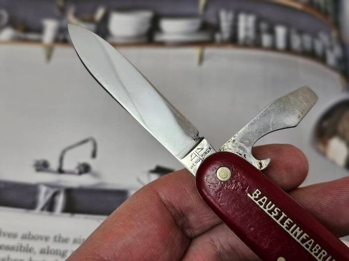1940s Swiss Army Officier Knife Wengerinox Retired 82mm Model Rare Collectable