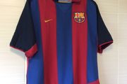 FC Barcelona Jersey. Official Nike Mens Home Jersey Season 2003-2004. Original From The Time. Not A Modern Day Remake.