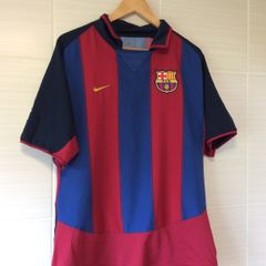 FC Barcelona Jersey. Official Nike Mens Home Jersey Season 2003-2004. Original From The Time. Not A Modern Day Remake.