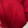 Vintage 80s John Rocha Chinatown Oversized Red Wool Turtleneck Sweater Jumper S/M Image 7