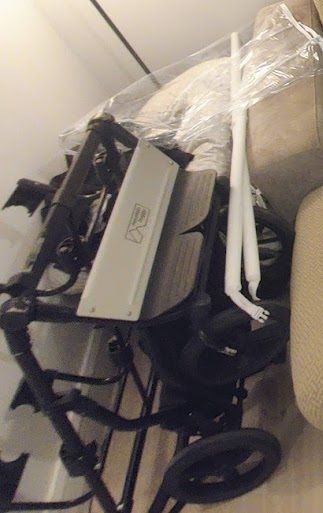 Mountain Buggy Duet Luxury Herringbone Twin Buggy + Carrycots & Car Seats