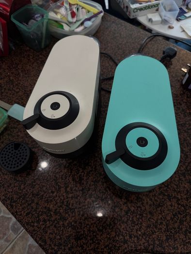 Nespresso Vertuo Pop - Aqua Mint - Tiffany Blue Smart Pod Coffee Machine