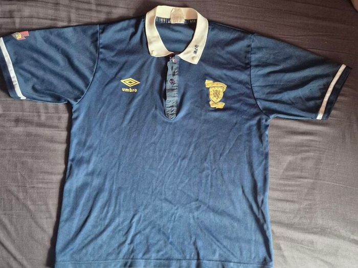 Vintage Scotland 1988-1991 Home Football Shirt | Original Umbro | Excellent Condition | Size Small Adult