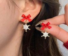 new christmas earrings