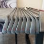 Womens Golf clubs and bag and trolley. Image 5