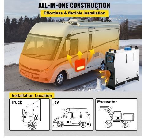 Diesel Air Heater 8KW Parking Heater Vehicle