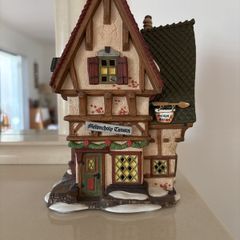 Heritage Village - The Melancholy Tavern - Handpainted Porcelain
