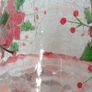 Hand painted Christmas pointsettia candle holder Image 2