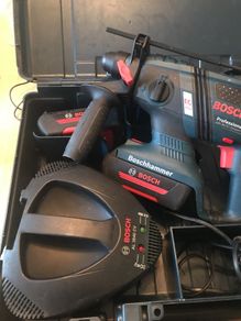 Bosch 36v sds drill with sds drill bits