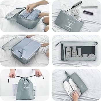 NEW SALE |  Packing Cubes for Suitcase,9PCS Travel Luggage Packing Organizers for Backpack, Waterproof Travel Essentials Bag, Travel Accessories