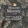 VINTAGE 1960s designer gold lurex paisley pattern cropped ladies jacket by Janice Wainwright for Simon Massey S M Image 6