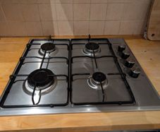 gas stove top