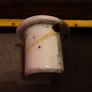 antique wooden inkwell stand, tub 3 Image 5
