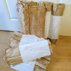 Honeycomb packing paper
