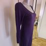 BNWT F&F petite maxi navy dress long sleeve size UK12 EU40 Postage included Image 3