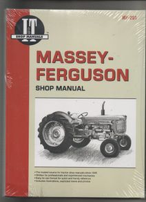 Massey-Ferguson MF65, MF85, MF88 etc. Workshop Manual