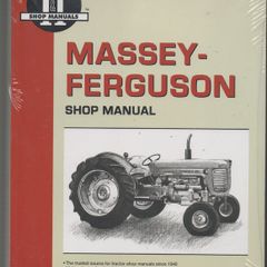 Massey-Ferguson MF65, MF85, MF88 etc. Workshop Manual