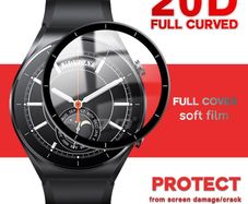 Screen Protector Cover for Xiaomi Mi Watch Global Version Smartwatch Protective Soft Film (Not Glass)