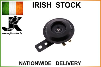 Motorcycle 12V 110DB Motorcycle Horn - Black