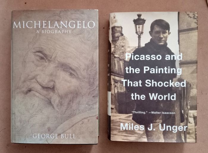 Picasso and Michaelangelo Books