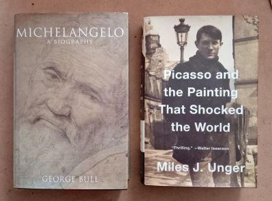 Picasso and Michaelangelo Books
