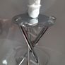 New tripod table lamp and shade tags attached and Image 2