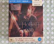 The Hobbit - Desolation Of Smaug - Extended Edition (Blu-ray 3D, Steelbook)