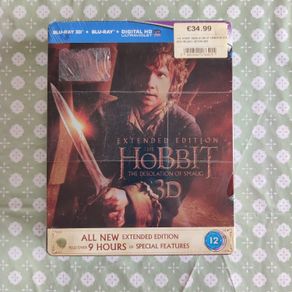 The Hobbit - Desolation Of Smaug - Extended Edition (Blu-ray 3D, Steelbook)