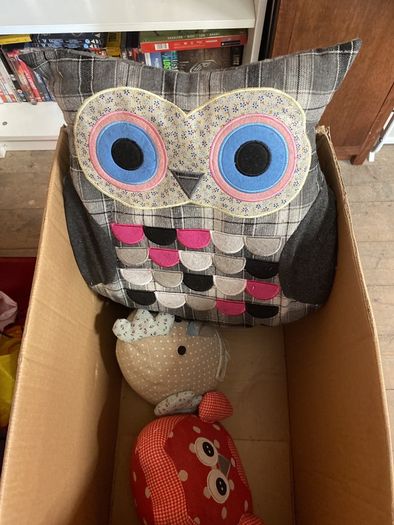 Selection of Pillows and Door Stops