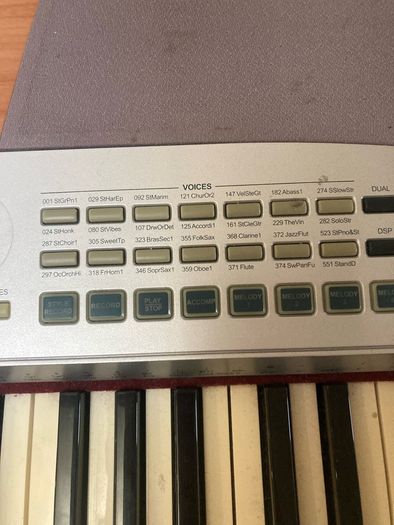 Electric keyboards