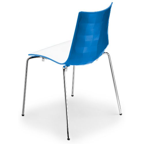 New Two Tone Funky Canteen Chairs assorted Colours