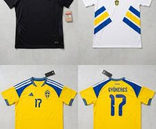 Sweden/ Norway Football Jersey - Brand New with Tags