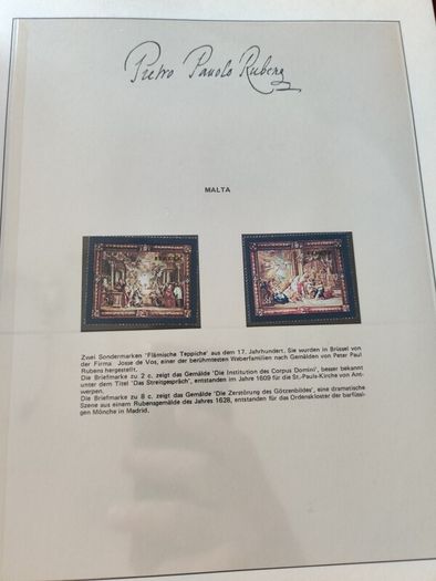 Paul Rubens 55 Pages Stamps Album World Collection