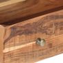 TV cabinet 120x30x50 cm Rough Acacia Wood Image 4