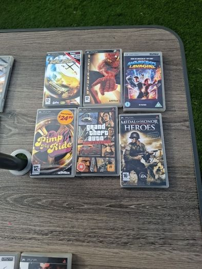 psp games and movies