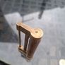 Unusual Vintage Brass & Copper combination Lock Image 3