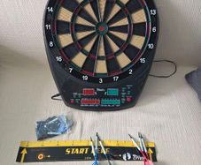 Dart game with accessories