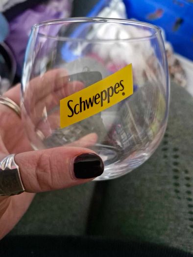 Schweppes Tumbler Glasses