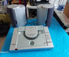 BUSH STYLISH DESKTOP Designer Audio System, Radio and CD, Model LSD32-T, working perfectly both CD and Radio