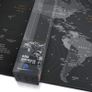 World Map XXL Speed Gaming Mouse Pad Mouse Mat - 900 x 400 x 3mm - XXL mousepad - Table mat large size - improved precision and speed - Design Planisphere Image 5