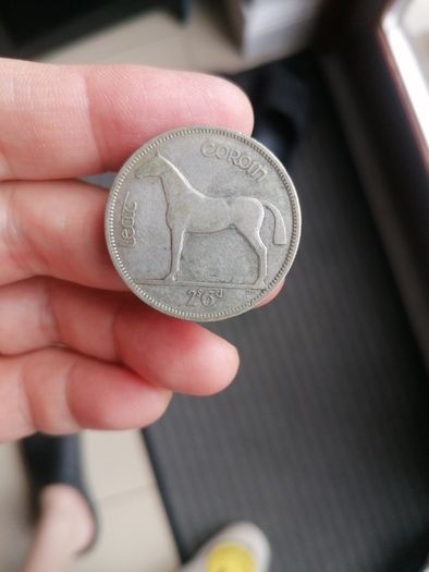 1931 Irish Silver Half Crown Coin
